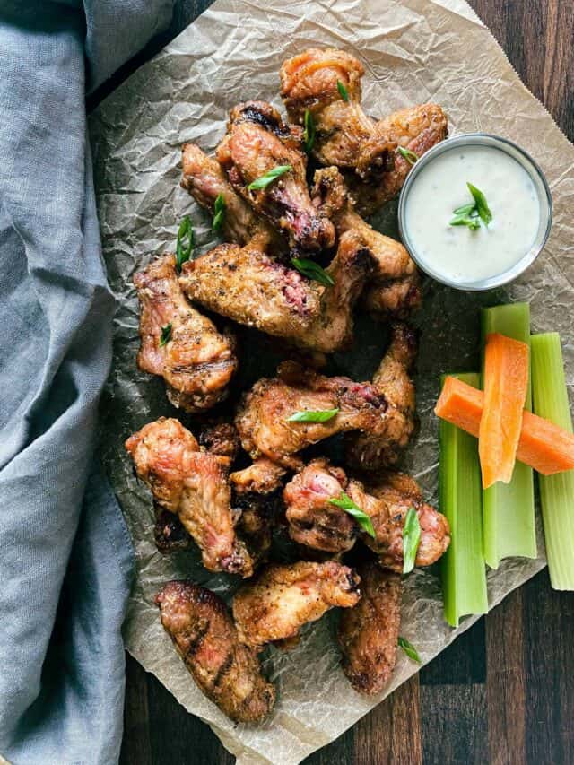 Ultimate Traeger Wings with Crispy Skin – Super Bowl Appetizer