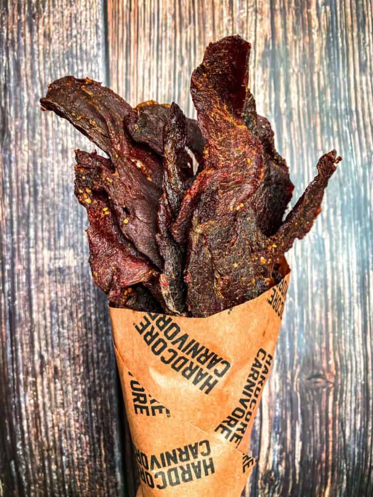 Sliced + Smoked Goose Jerky Recipe on a Traeger, Pit Boss or Other Pellet Grill