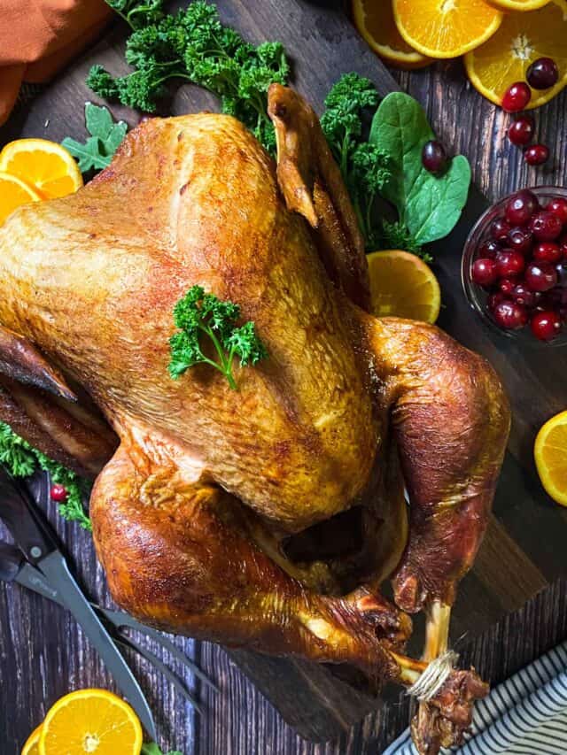 Easy Smoked Thanksgiving Turkey Recipe