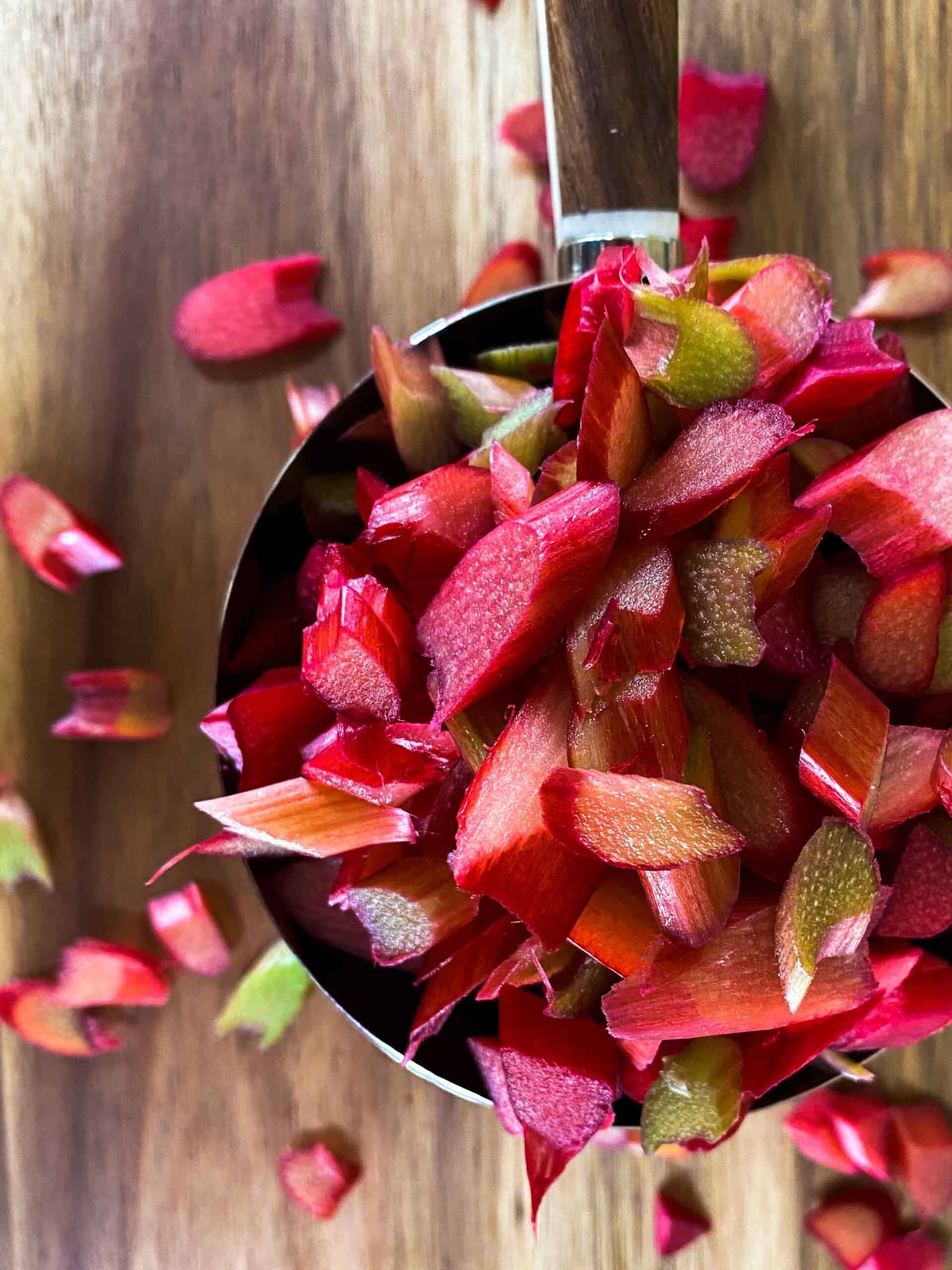 How to Freeze Rhubarb- Long Term Storage For Fresh Cut Rhubarb