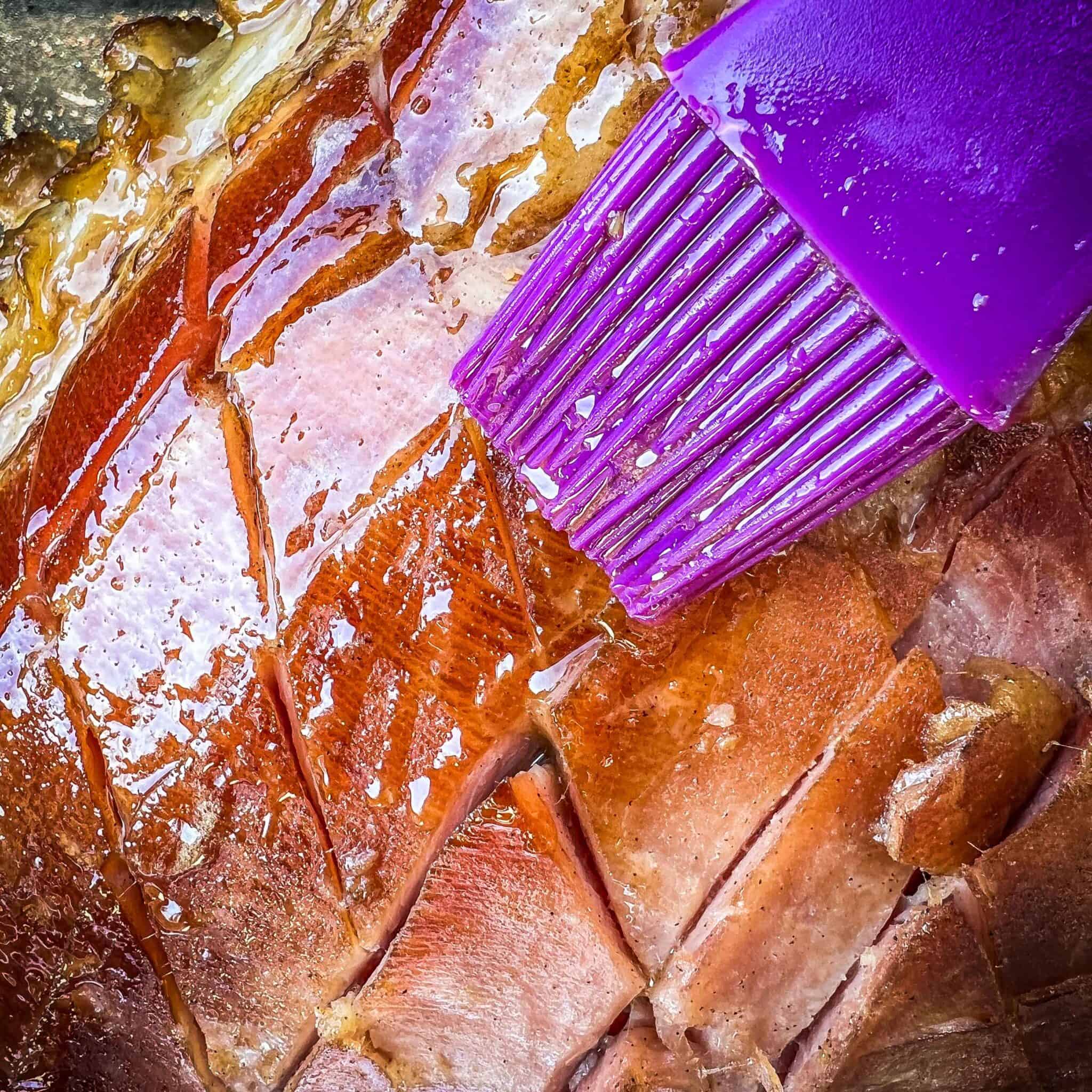 Traeger Smoked Ham Recipe With Brown Sugar and Mustard Glaze Modern