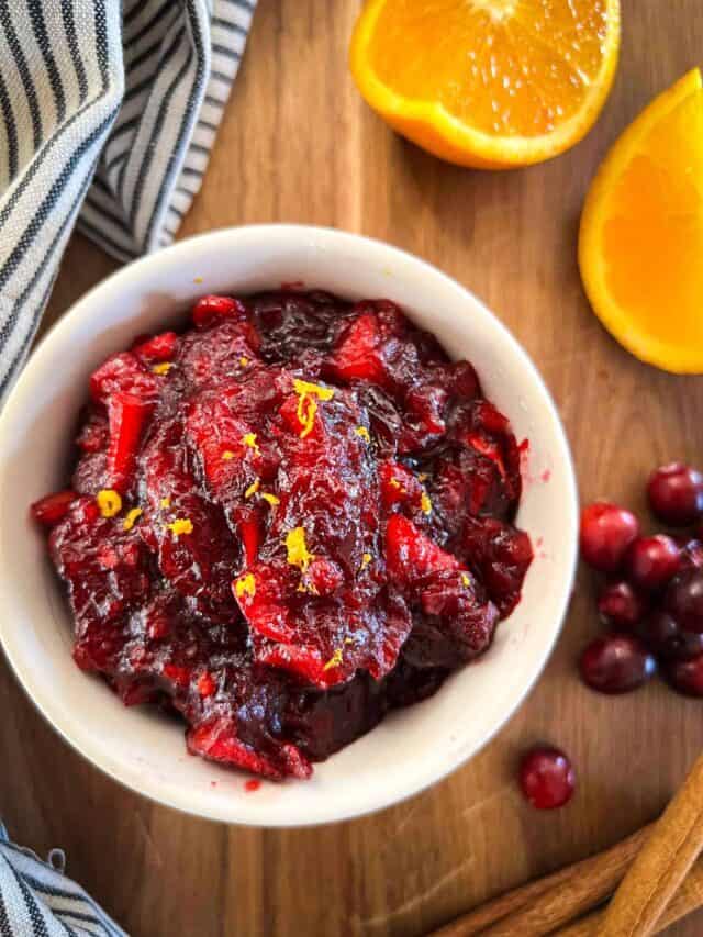Smoked Cranberry Sauce | Pellet Grill Recipe