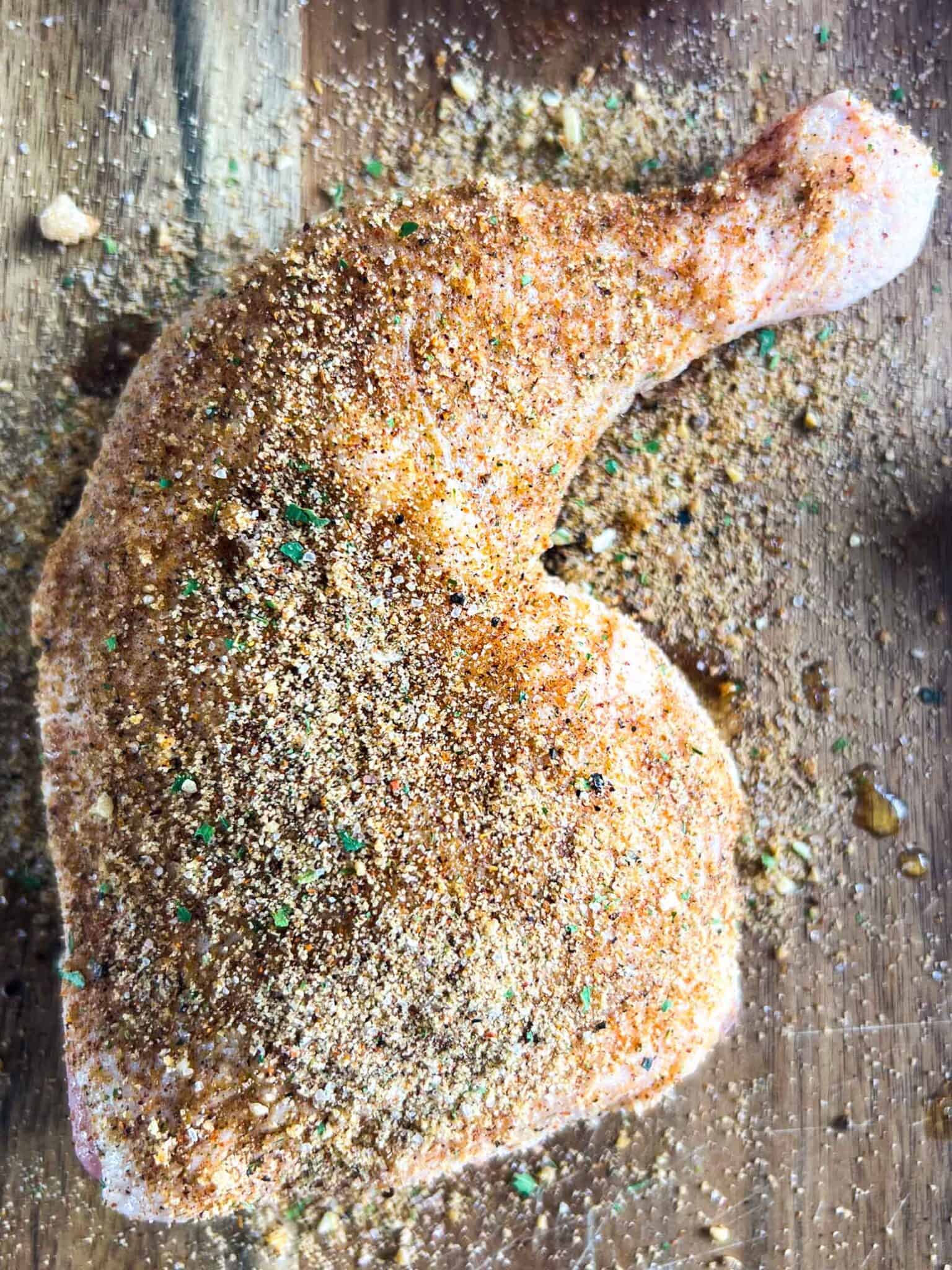 Crispy Grilled Chicken Leg Quarters Traeger, Pit Boss, or Other